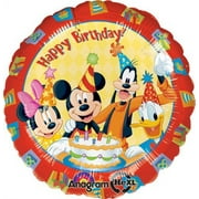 Mickey & Friends Happy Birthday Foil 18" Balloon, 1ct