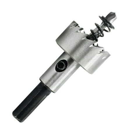 

tooloflife Stainless Steel Hole Opener Holesaw Drill Bit Hole Saw Wood Drilling Tool 21mm