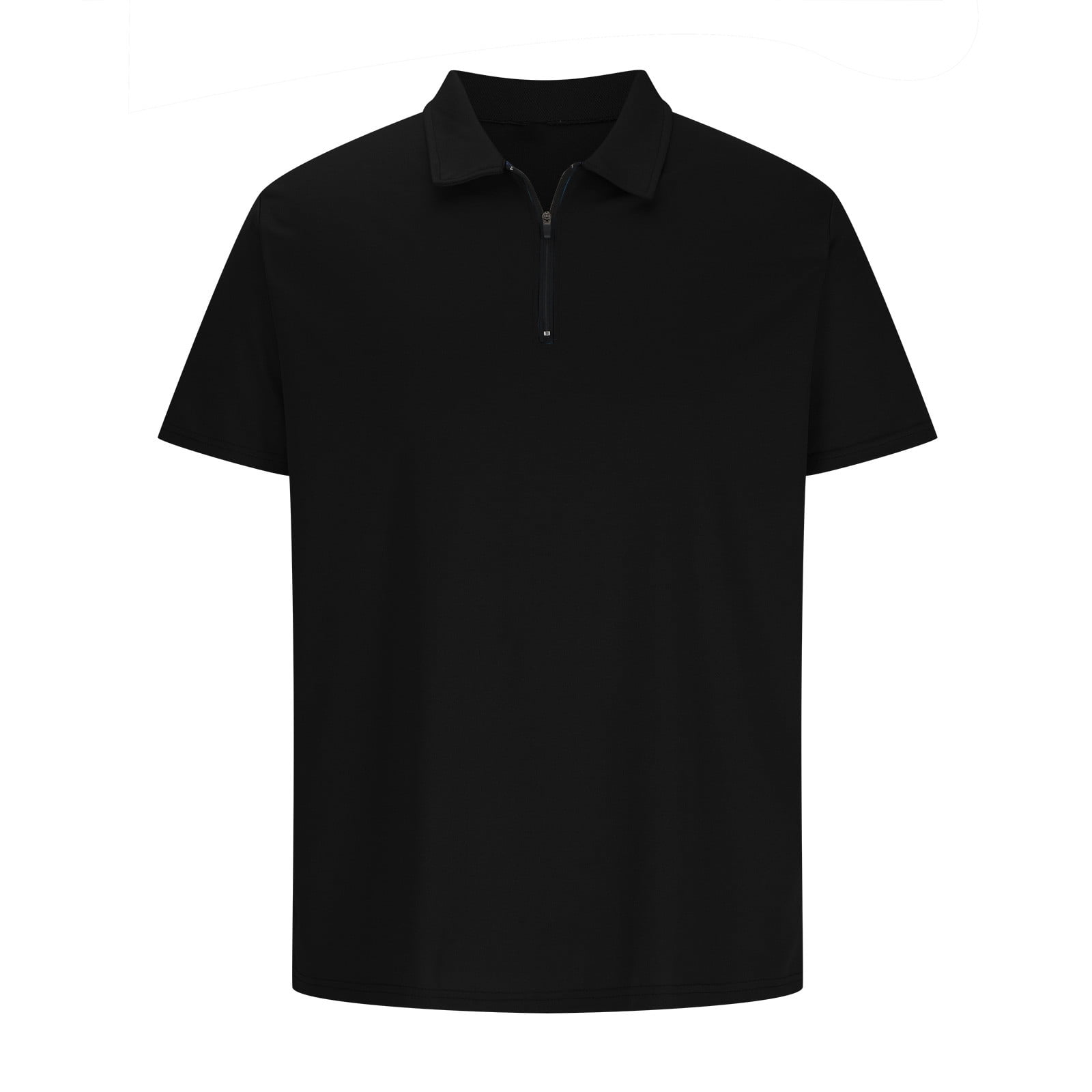 polo black collar t shirt