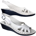 thumbnail image 4 of Sandalias de Mujer en Piel Vacuno Casual con Hebilla, 4 of 6