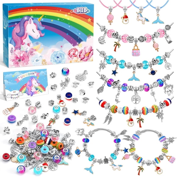 WWS-Bracelet Making Kit for Girls, Girls Gifts 8-12 Years Old, Teen Girls Gift Ideas, Jewelry Making Kit Gifts for Teen Girls, Art Kits for Kids 6-8, 6-10 Year Old Girl Gifts, Toys for Girls 7-10