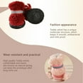 thumbnail image 6 of Puppy Cute Cozy Warm Anti Slip Winter Boots for Small Medium Dogs Waterproof Puppy Cat Rain Snow Booties Footwear for Small Dogs Chihuahua, 6 of 7
