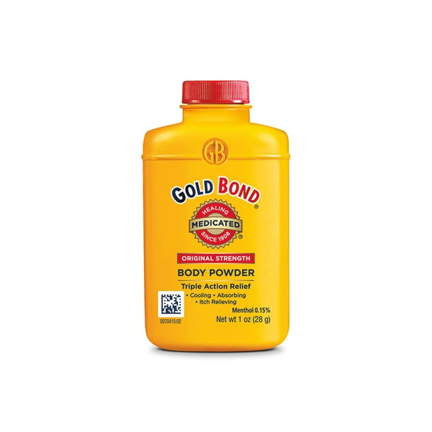 Gold Bond Original Strength Medicated Body Powder, 1oz - Walmart.com 