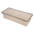 thumbnail image 4 of EeaseMX Caja de almacenamiento para palillos de cocina, transparente, a prueba de polvo, organizador de vajilla, bandeja para cubiertos y recipiente para utensilios (negro), 4 of 8