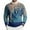 Dark Blue, variant on Men’s Long Sleeve Crewneck Sweatshirt Abstract Textured Print Lightweight Pullover Top Casual Regular Fit Comfortable Wear for Daily Use Camel XL