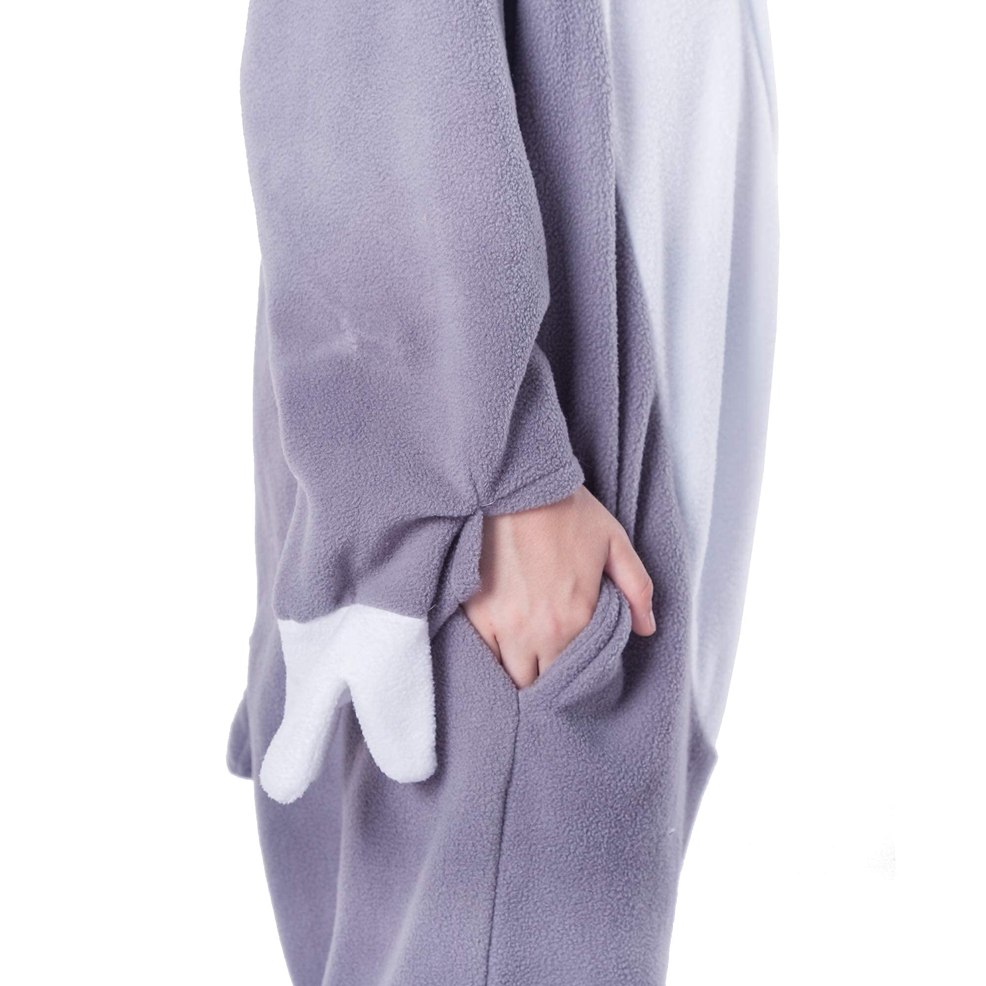 Unicorn One-Piece Plush Pajama Jumpsuit For Kids - Animal Costume For Halloween & Dress-Up, Ages 4-6 Years