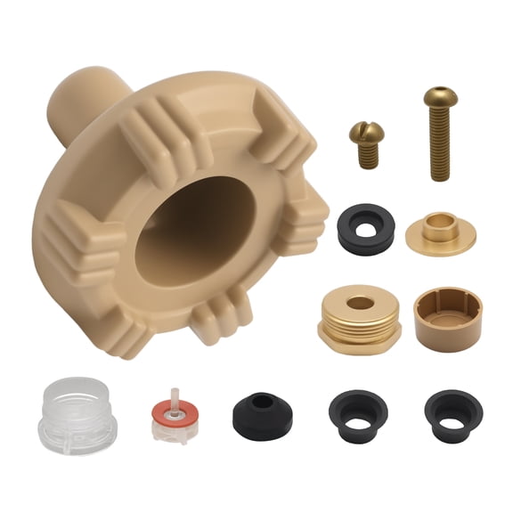 RK-17MH Repair Kit with Metal Handle, Replacement Parts for Woodford Model 17 Outdoor Faucet, Lead-Free Anti-Leak Outdoor Water Spigot Repair Kit