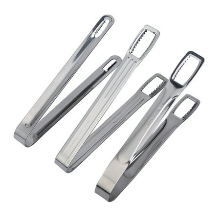 

3Pcs Kitchen Food Tong Towel Tongs Ice Cube Tongs Non Kitchen Tongs