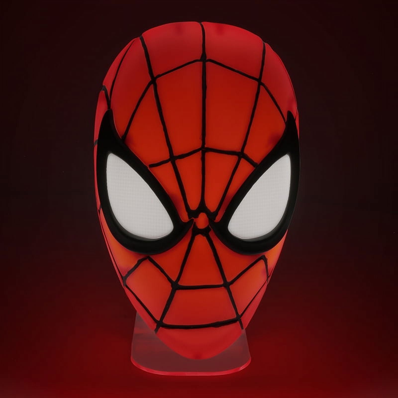 Spiderman Mask Light, 8.7" Desk or Wall Lamp Officially Licensed Spider-Man Marvel Merch by Paladone