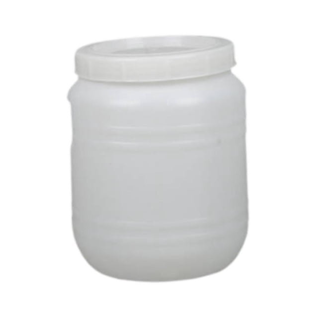 Cubo de agua, cubo de miel con tapa, contenedor portátil resistente, barril para alimento de pájaros, harina, lavandería, interior y exterior, restaur 10 litros