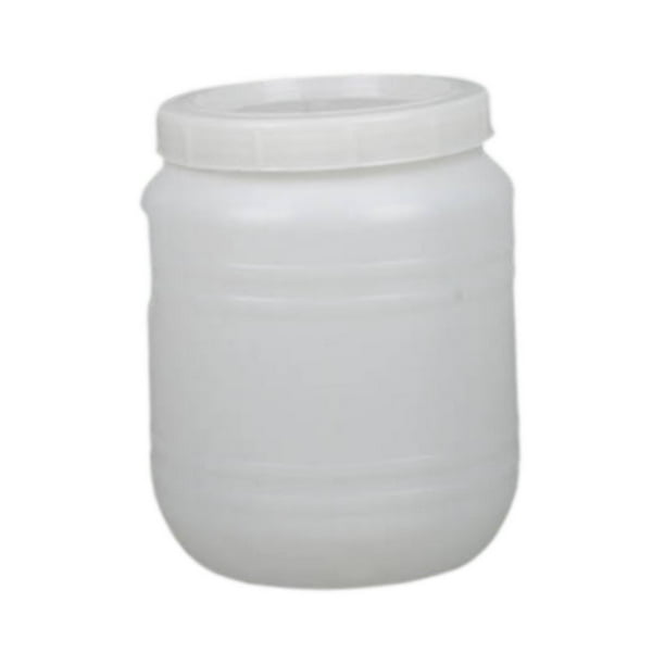 Cubo de agua, contenedor de almacenamiento de alimentos con tapa, multifuncional, práctico, ideal 10 litros