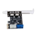 thumbnail image 4 of ZLight PCI-E to USB 3.0 Expansion Card 5Gbps External Controller Hub Desktop Adapter Replacement for Windows XP 32/64 1Set, 4 of 6