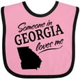 thumbnail image 3 of Inktastic Someone in Georgia Loves Me Boys or Girls Baby Bib, 3 of 4