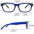 thumbnail image 3 of In Style Eyes Seymore Retro BiFocal Reading Glasses Clear Tortoise 1.00, 3 of 7
