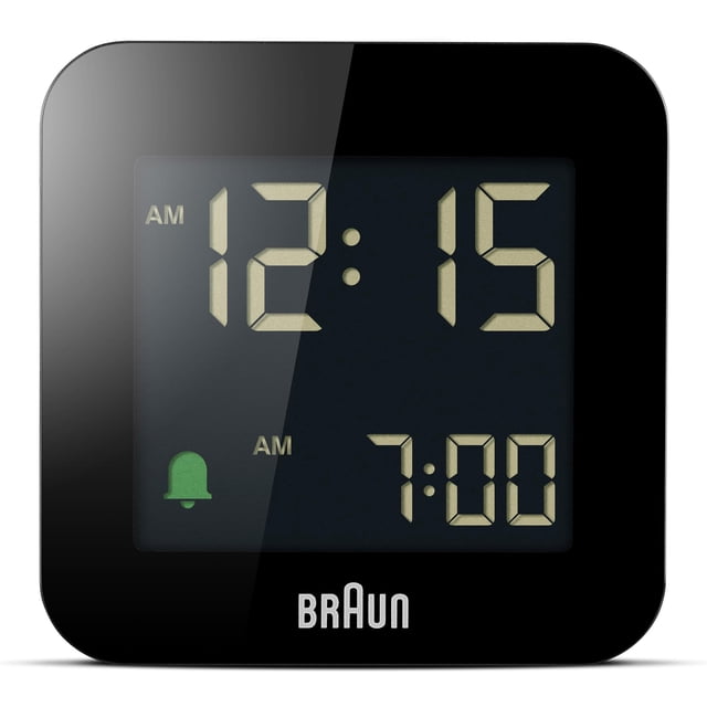 Despertador de viaje Braun Digital BC08B con despertador y retroiluminación