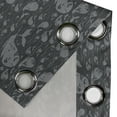 thumbnail image 4 of Ambesonne Grommet Curtain, , 50"x84", Dark Grey Dimgray, 4 of 5