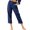 Pantalons en Lin Bleu Marine, variante sur cadancy Mon Historique de Commandes en Ligne Pantalons en Mélange de Lin pour Femmes Capris Pantalons Palazzo avec Poches Capris à Boutons Pantalons pour Femmes Pantalons Décontractés Pantalons pour Femmes Taille Haute Cadeaux de la Fête des Mères pour Épouse