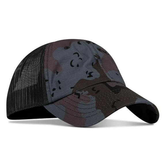 Ripstop Low Pro No Patch Mesh Snapback Hat Copenhagen Camo