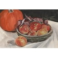 thumbnail image 2 of Warren, Annie 24x17 Black Ornate Wood Framed with Double Matting Museum Art Print Titled - Autumn Apples II, 2 of 4