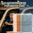 thumbnail image 2 of Car Drivers License Protective Case Used for Insurance Cards,Business Cards,Emergency Information,Documents Six Sleeves, 2 of 8