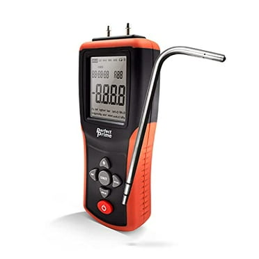 AR168, Professional Digital Air Pressure Meter & Manometer to Measure Gauge & Differential Pressure ±20.68kPa / ±3psi / ±83.02inH2O with 1 Probe