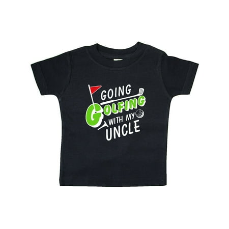 

Inktastic Going Golfing with my Uncle- kids golf Gift Baby Boy or Baby Girl T-Shirt