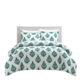 thumbnail image 5 of Chic Home Alberta 2-Piece Green Duvet Set, Twin, 5 of 10