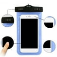 thumbnail image 3 of Waterproof Clear Sensitive PVC Touch Bag Waterproof Screen Phone Case for Smartphones up to 5.8 inch, 3 of 9