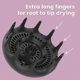 thumbnail image 4 of Large Hair Diffuser for Curly and Natural Hair, Black Orchid Design, 4 of 5