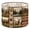 Color 1, variant on Rustic Linen Drum Lamp Shades Rustic Forest Wildlife Deer Maple Leaves Cabin Geometric 13" x 13" x 10" Lampshade for Table Lamps Floor Lamps Lamp Shade Replacement Easy Assembly Required