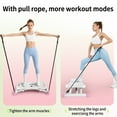 thumbnail image 6 of HOUTU Balance Board for adults, Stepper with Resistance Bands, Portable Wobble Board Featuring LCD Monitor, 300 lbs Capacity Ski Balance Trainer for Full Body Workout at home gym, 6 of 12