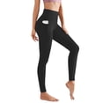 thumbnail image 2 of iHPH7 Leggins Tummy Control Opaque Slim Leggings with Pockets for Women Celsior Compression Leggings Anti Cellulite Leggings 2026 Fashion Yoga Pants with Pockets for Women Black L, 2 of 6