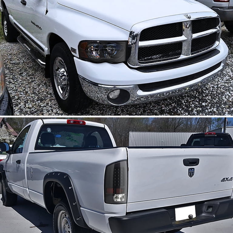 Sell 4pc 02-05 Ram 1500 03-05 2500/3500 Chrome Housing Head Lights