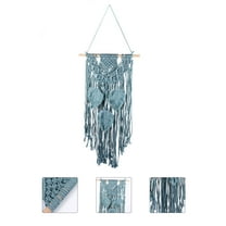 Kitandove 1Pcs Macrame Hanging Woven Tassel Style Wall Decoration