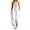White, variant on Women's Strapless Smocked Bust Jumpsuit Front Tie Detail Elegant Summer Romper White XXL