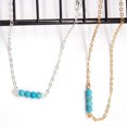 thumbnail image 4 of Qarigey Tobillera Oro Plata Joyería estética Estilo simple Accesorios de playa universales Pulseras de tobillo para mujeres Bodas Ropa, zapatos y accesorios Miscelánea plata Qarigey AP009824-02, 4 of 6