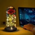 thumbnail image 4 of Artificial Rose Flower With Led Light, Gifts For Her Birthday Valentin, 4 of 4