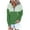 Mint Green, variant on Mlzmgr Hoodies for Women 1/4 Button Drawstirng Regular Fitted Sweatshirts Solid Color Casual Sports Shirts