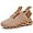 Brown, variant on Men's Lightweight Running Shoes Slip On Athletic Walking Sneakers