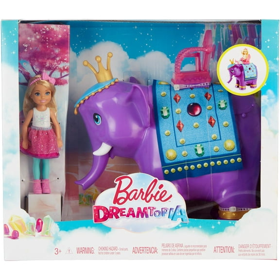 Barbie Dreamtopia Chelsea Doll and Elephant