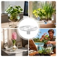 thumbnail image 5 of 1Pcs Small Floating Flower Planter, Hydroponic Vase for Fresh Flowers, Modern Flower Arrangement Border & Display Kit, Wind Planter for Tabletop Decor,A, 5 of 5