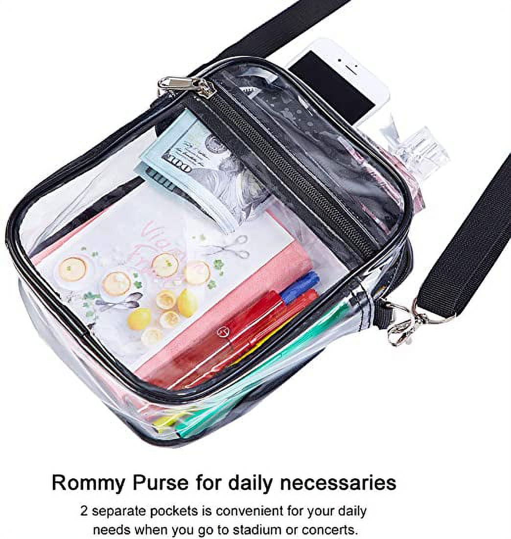 AnsTOP Crossbody Clear Bag Stadium Approved - Clear Purse for Concerts,  Festivals, Sports Events Gift for Women - Yahoo Shopping