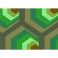 thumbnail image 1 of Ahgly Company Indoor Rectangle Patterned Antique Bronze Green Area Rugs, 2' x 3', 1 of 6
