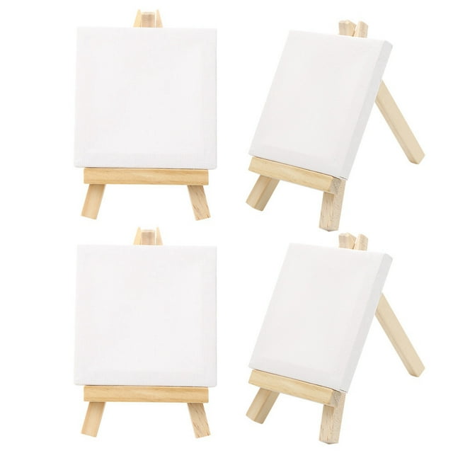 Artesanía de Dibujo, Sin Olor Portátil de Diseño de Madera, Mini Caballete Resistente, Para Manualidadas para la Decoración Del Hogar
