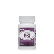 GNC Vitamin K-2 100mcg, 60 Softgels, Good for the Bone-Building Process