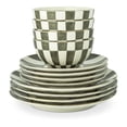 thumbnail image 5 of Thyme & Table Celine Dusty Moss 12-Piece Ceramic Dinnerware Set, 5 of 8