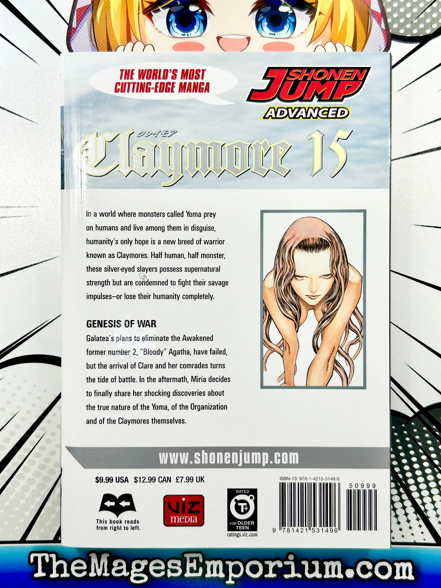 Claymore Claymore, Vol. 15: Genesis of War, Book 15, (Paperback