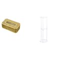 thumbnail image 1 of Caja De Pañuelos De Acrílico Para Baño Y Dormitorio, Decoración Para Espacios Pequeños, Mesa Transparente Para Guardar Papel Higiénico, Para El Hogar, Restaurante Y Oficina., 1 of 7