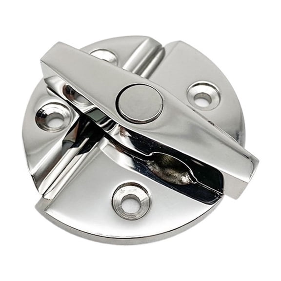 Round Latch Turn Button Catch Rotate Latch Lock For Boat Door Cabinet Hatchway Marine Hardware Accessories ,Accessories