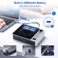 thumbnail image 2 of AMERTEER Lecteur Cd Portable Haut-Parleurs Bluetooth Sans Fil Radio FM Lecteur d'Album de Musique Machine Cd pour la Maison Répétiteur AB Anglais, 2 of 8